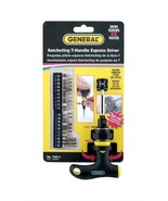 General Tools 70211 Ratcheting Express Screwdriver with T-Handle - $46.47 CAD