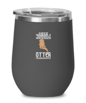 Wine Tumbler Stainless Steel Insulated  Funny Always Be Yourself Unless You  - £18.87 GBP