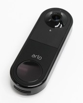Arlo Wired HD Video Doorbell AVD1001B - Black READ image 2