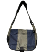 American Eagle Outfitters Type 423 Messenger Laptop Bag Blue/Green - $34.20