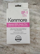 Kenmore Vacuum HEPA Media Filter EF-1 1 Filter - £6.90 GBP