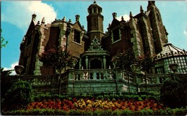 Vtg Postcard The Haunted Mansion, Walt Disney World, Postmarked 1974 - £5.92 GBP