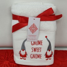 2X Christmas Hand Towels 2 Pc Set White Gnome Sweet Gnome 100% Cotton NWT - €11,17 EUR 2X Christmas Hand Towels 2 Pc Set White Gnome Sweet Gnome 100% Cotton NWT - €11,17 EUR