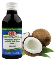 coco coconut DEIMAN SABOR FLAVOR COLOR AROMA artificial CONCENTRATE 4.1 oz - $9.95
