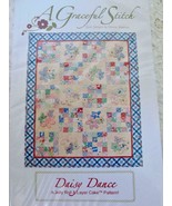 A Graceful Stitch Daisy Dance Quilt Pattern Applique Jelly Roll &amp; Layer ... - £6.28 GBP