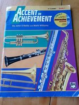 Accent on Achievement, B flat Clarinet Book 1 , O'Reilly, John with CD - $18.69