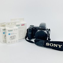 Sony Cybershot DSC-H7 8.1MP Digital Camera w/ 15x Optical Zoom &amp; 2 New B... - £57.06 GBP