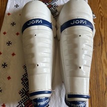 Jofa Anziano Hockey Stinco Pastiglie 3185 Con Taglio Protezione Fatta IN... - $105.91