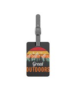 Personalized Luggage Tag for Travel Adventure - Rectangle Shape with Saf... - £18.98 GBP
