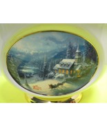 Thomas Kinkade Painter Of Light Sunday Evening Sleigh Ride Teleflora Gif... - £7.81 GBP