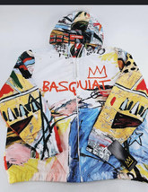 Jean Michel Basquiat x Members Only Sz S Hoodie Jacket $189 - £58.38 GBP