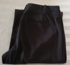 Ann Taylor Signature Black Dress Pants Size 8 polyester Rayon - $14.84