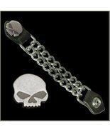 &quot;Half Skull&quot; Vest Extender - NEW - $11.42