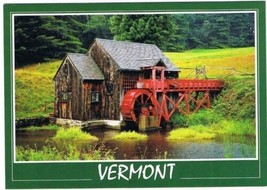 Guildhall Vermont Postcard Old Grist Mill Connecticut River Valley - £1.71 GBP