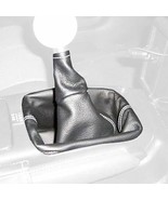 Shift Boot Compatible with Chevrolet Camaro 1993-96 Black Leather-Black ... - $33.05