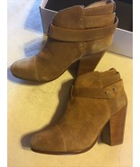 Rag &amp; Bone Harrow Ankle Bootie BOOTS Suede sz 37 NEW $425 - $237.77 CAD
