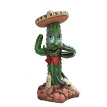 Western Comic Cactus Life Size Statue - £1,205.41 GBP