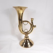 French Horn Metal Figurine Made In India Brass Music Gift - £23.00 GBP