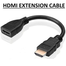 HDMI Male to Female Extender Extension Wire Cable/Lead FOR Amazon Fire Stick TV - £3.96 GBP