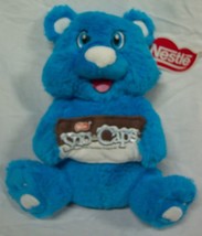 Nestle Blue Teddy Bear W/ SNO-CAPS Candy 10&quot; Plush Stuffed Animal Toy New - £15.53 GBP