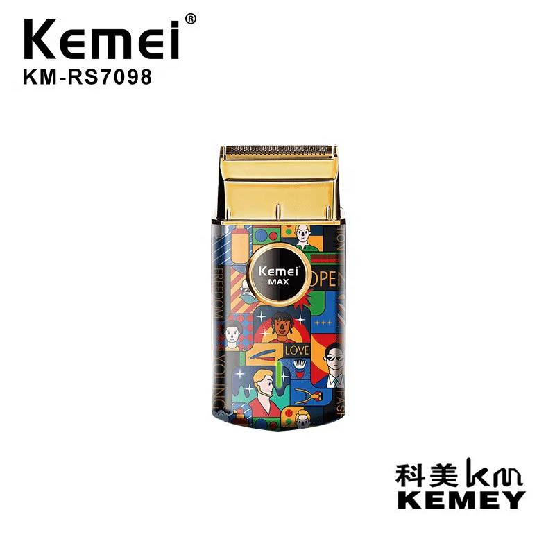Kemei Fashion Men Floating Knife Net Mini Portable Electric Shaver Perso... - $24.81+