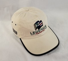 Legends Resort Ahead Headgear Tan Hook And Loop Adjustable Hat Cap - $8.41