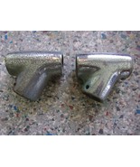 Vintage PAIR  bronze   Marine Boat Bow Rail 45 degree Tee Fitting 1&quot; dia... - $650.76 MXN