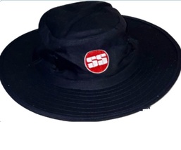 SS PANAMA Cricket Hat WHITE n NAVY - $20.39
