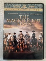 The Magnificent Seven DVD 1960 Version Steve McQueen, Yul Brynner - £3.90 GBP