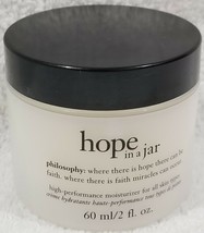 Philosophy HOPE IN JAR High-Performance Moisturizer All Skin Types 2 oz/... - $75.24