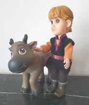 Disney Frozen Kristoff Action Figure 6” Doll &amp; Sven Reindeer Jakks Pacific Inc - £11.86 GBP
