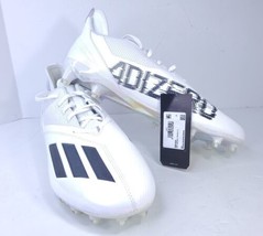 Adidas Adizero Scorch 2 SM Football Cleats White Black Mens Size 12.5 GZ0400 New - £100.71 GBP