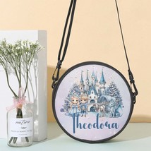 Round Satchel Bag, Christmas, Fairy-tale, Personalised - £27.93 GBP