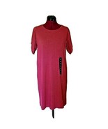 Lucky Brand T Shirt Dress Wine Mulberry Women Knit Size Small Flutter Sl... - $51.19