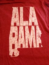 State of Mine Alabama t shirt red Size: XL - £7.78 GBP