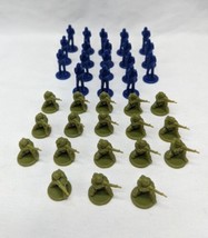 Lot Of (35) Spy And Soldier Blue And Green Board Game Pieces 1/2&quot; - 1&quot; - £23.35 GBP