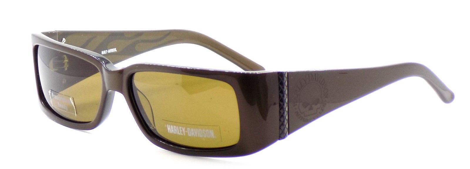 Harley Davidson HDX813 BRN Sunglasses Brown 55-15-130 Brown Lenses + CASE - $42.31