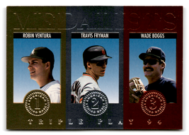 1994 Triple Play Medalists #9 Robin Ventura/Travis Fryman/Wade Boggs NM ID:73226 - $1.73