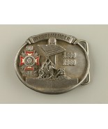 *1988 90th Anniversary Commemorative Veterans We Remember Belt Buckle Lm... - $30.97 CAD