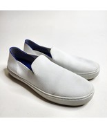 Rothy&#39;s Women&#39;s White Slip-On Knit Sneakers Shoes Size 11 The Original - $67.06 CAD