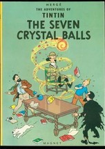 Herge Adventures of Tintin Seven Crystal Balls Paperback 1983-VG - £34.70 GBP