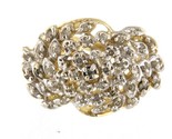 Women&#39;s Cluster ring 10kt Yellow Gold 309414 - $249.00