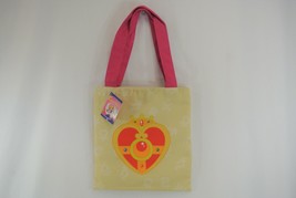 Sailor Moon Canvas Toe Shoulder Bag Naoko Takeuchi Toei Animation Heart Logo Red - £23.19 GBP