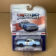 Greenlight 25th Hot Pursuit 1974 Ford Torino San Francisco Police California - £21.68 GBP