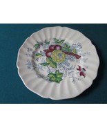 The Kirkwood Multicolor SALAD PLATE by Royal Doulton Flowers &amp; Fruit ORI... - $482.32 MXN