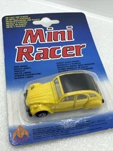 Vintage M.C. Toy Mini Racer Yellow Citroen 2CV #8732 Mat Toy Products 1:... - $18.48