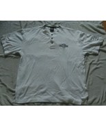 Harley Davidson button down Tshirt no collar White Size XL Charlotte NC ... - $10.65 CAD