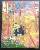 Sotheby's Catalog Impressionist & Modern Art Evening June 20 2005 LO5007 - $20.00