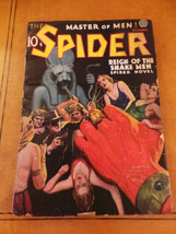 The Spider Pulp Magazine Reign of the Snake Men from December 1936 VG - £235.26 GBP