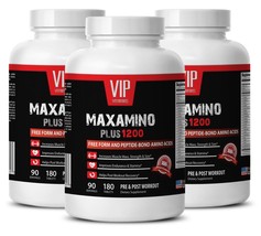 Post workout amino aminos - MAXAMINO PLUS 1200 3B- Increase metabolism - £51.67 GBP